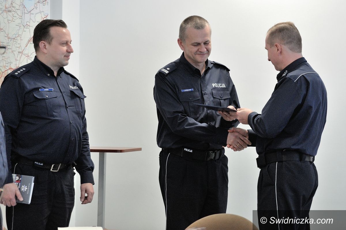 Świdnica: Uroczystość powierzenia obowiązków I Zastępcy Komendanta Powiatowego Policji w Świdnicy