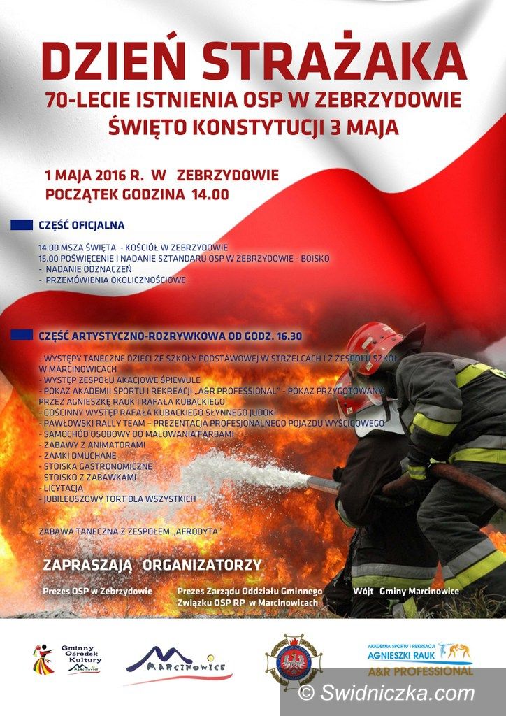 Marcinowice: Marcinowice: Święto Konstytucji i Gminny Dzień Strażaka