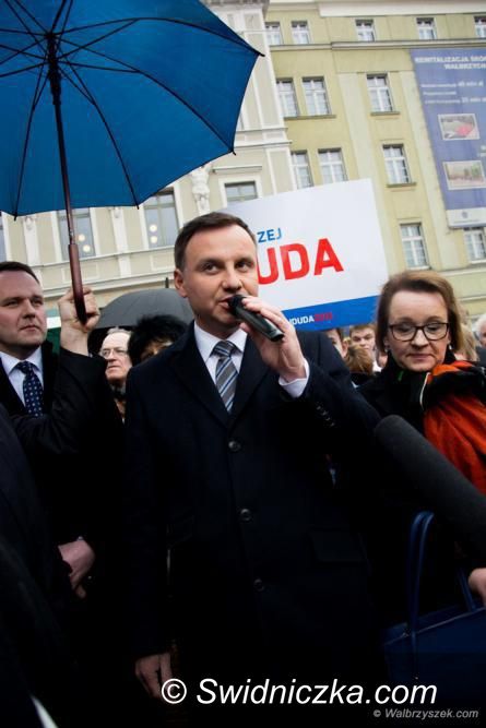 Świebodzice: Prezydent Andrzej Duda w Świebodzicach