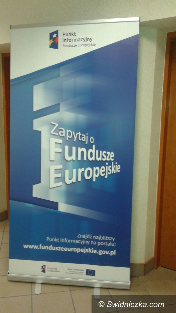Świdnica: Mobilny Punkt Informacyjny Funduszy Europejskich 10 maja w Urzędzie Miejskim w Świdnicy