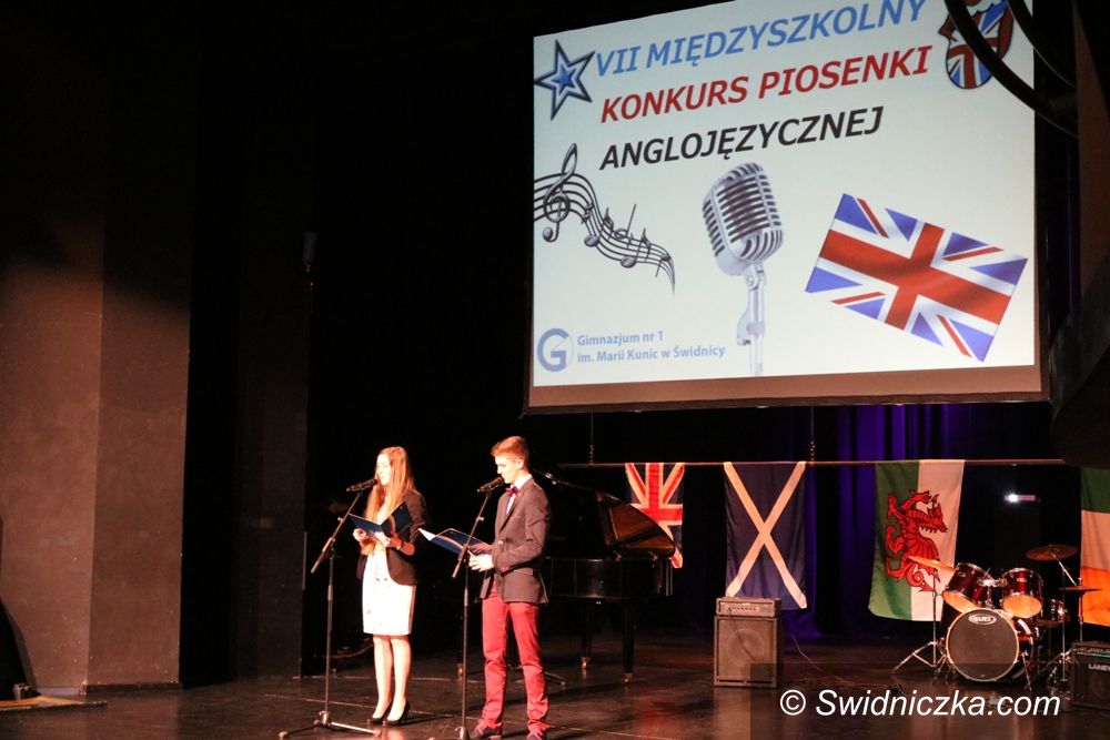 Świdnica: VII Powiatowy Konkurs Piosenki Anglojęzycznej