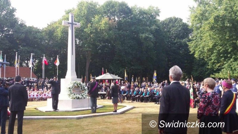 Gmina Świdnica: Uroczystości na cmentarzu wojskowym w Maldegem