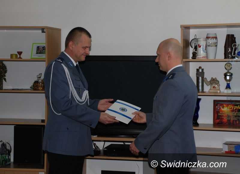 Świebodzice: Wprowadzenie Komendanta Komisariatu Policji w Świebodzicach