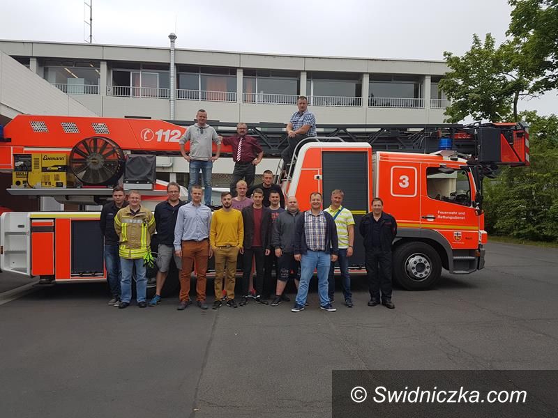 Żarów: Wizyta strażaków z Żarowa w niemieckim Birk
