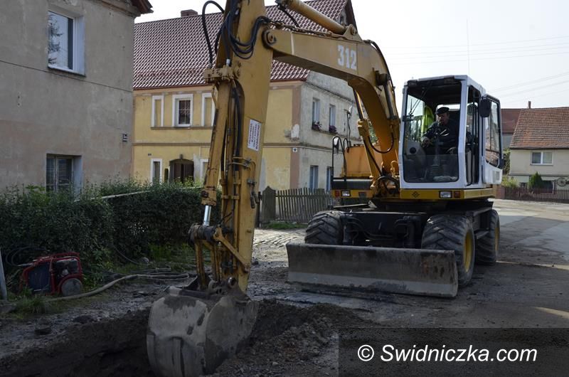 Łażany: Budowa kanalizacji w Łażanach na finiszu