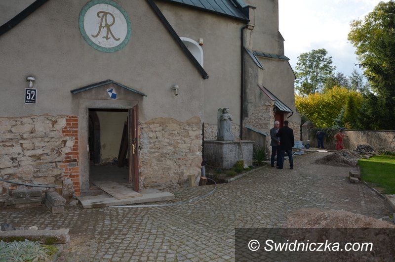 Gmina Marcinowice: Trwają prace remontowe w kościołach