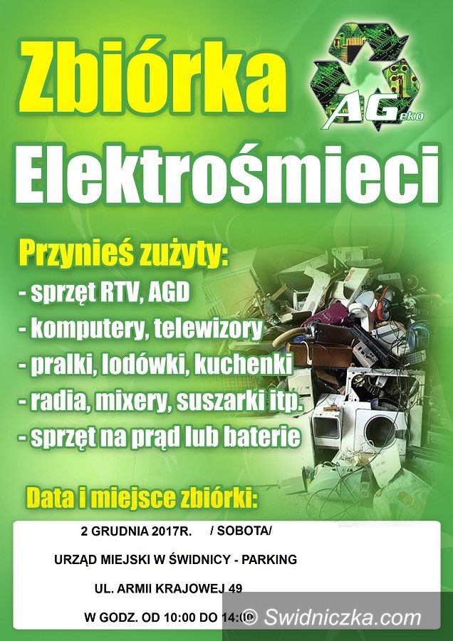 Świdnica: Loteriada elektrośmieciowa
