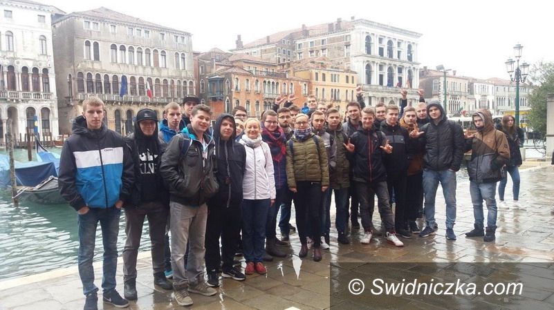Świdnica: Uczniowie Zespołu Szkół Mechanicznych w Świdnicy we Włoszech