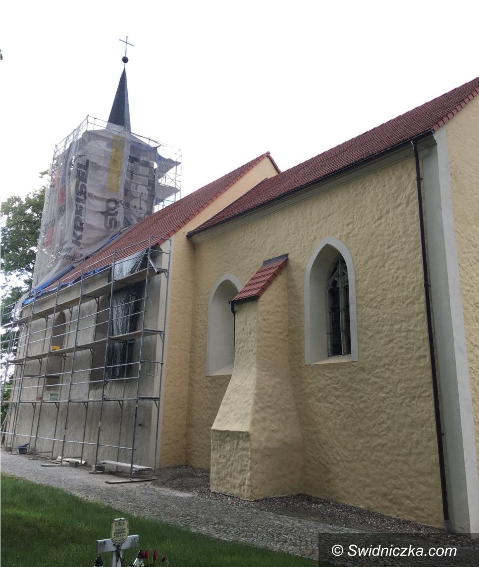 Szczepanów: Kościół w Szczepanowie nabiera blasku