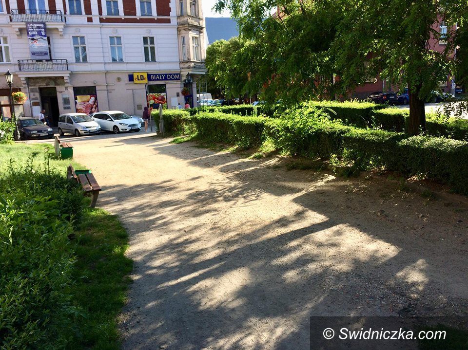 Świdnica: Skwer u zbiegu ulic Grodzkiej i Konopnickiej zostanie zagospodarowany