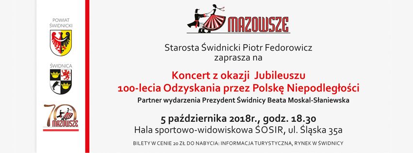 Świdnica: Zespół "Mazowsze" wystąpi w Świdnicy