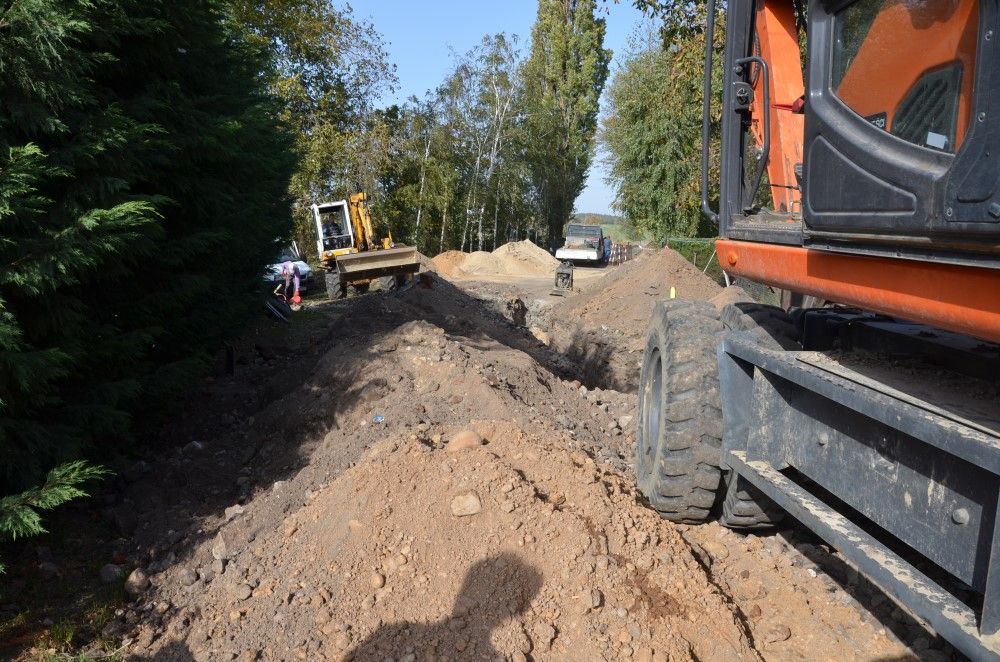 Klecin: Ruszyła odbudowa drogi gminnej w Klecinie
