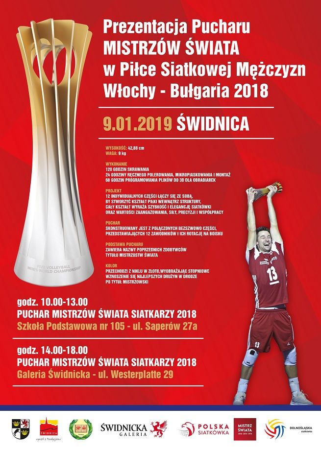 Świdnica: Zobacz Puchar Mistrzów Świata w Siatkówce!