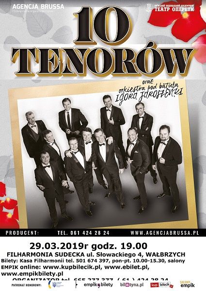 REGION:  10 tenorów zawita do Wałbrzycha 