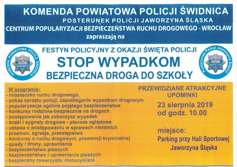 Jaworzyna Śląska: Policjanci w Jaworzynie