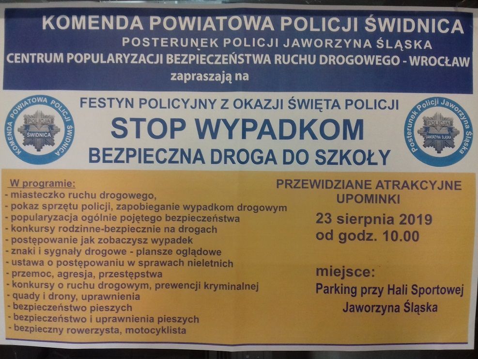 Jaworzyna Śląska: Policyjny festyn
