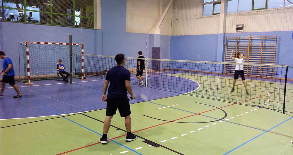 Strzegom: Grali w badmintona