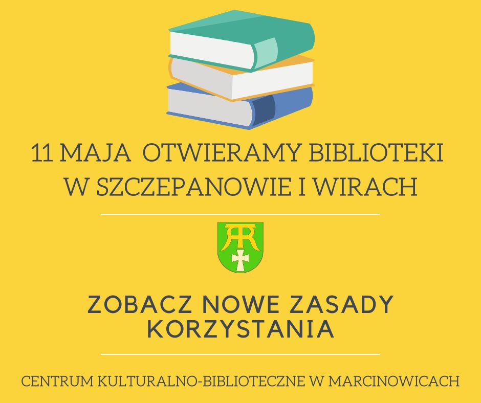 Gmina Marcinowice: Otwierają biblioteki