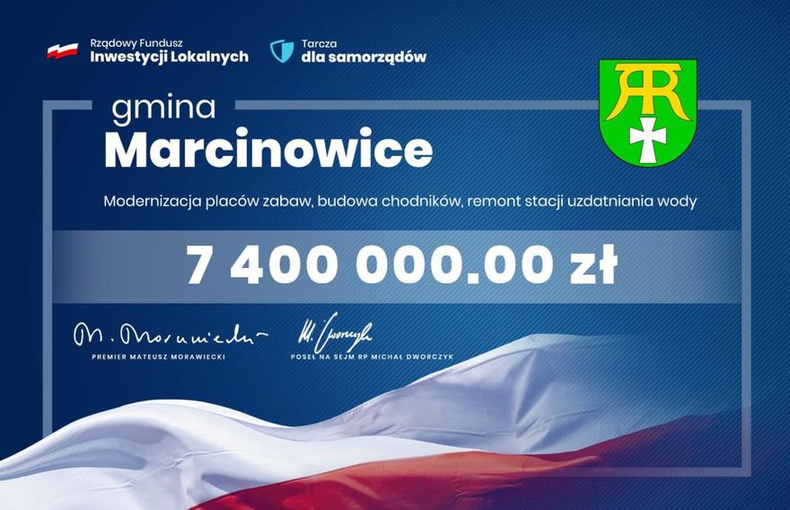 Gmina Marcinowice: Marcinowice z milionami