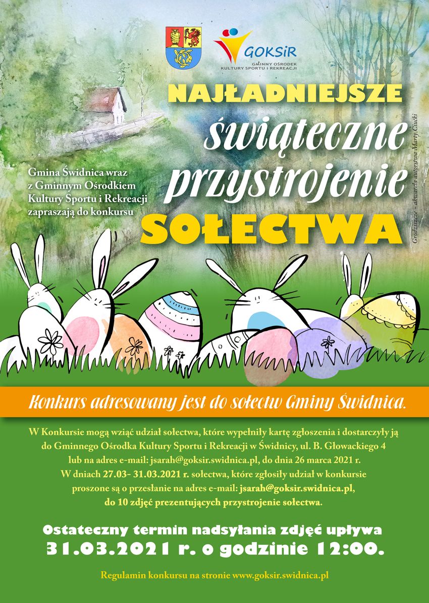 Gmina Świdnica: Wielkanocny konkurs
