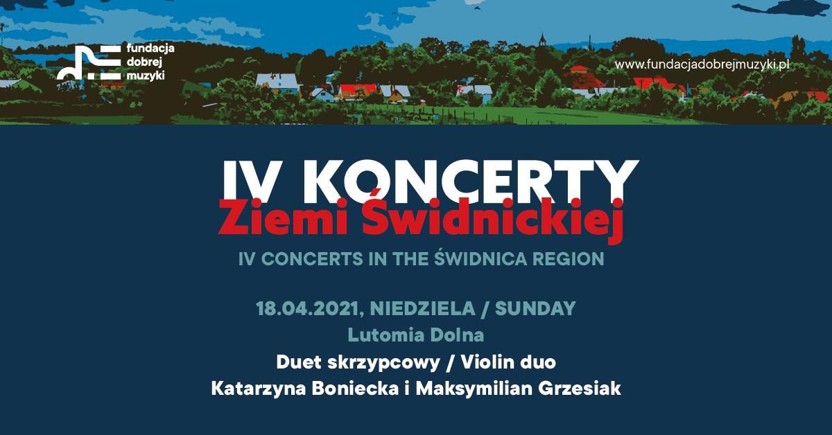 Gmina Świdnica: Pierwszy koncert