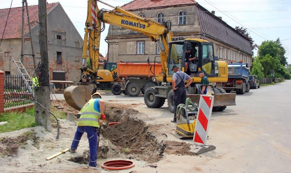 Gmina Dobromierz: Kanalizacja coraz bliżej