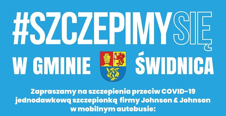 Gmina Świdnica: Mobilne szczepienia