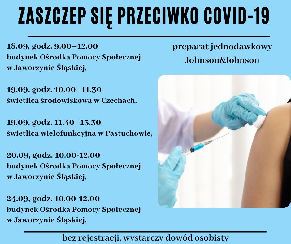 Jaworzyna Śląska: Namawiają do szczepień