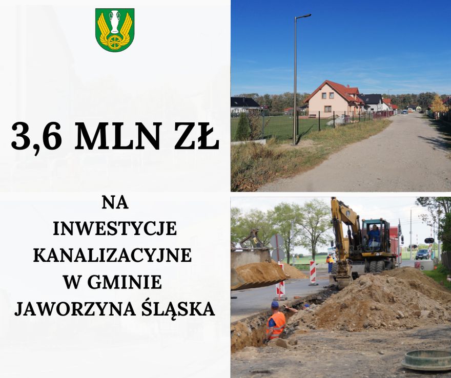 Jaworzyna Śląska: Na budowę kanalizacji