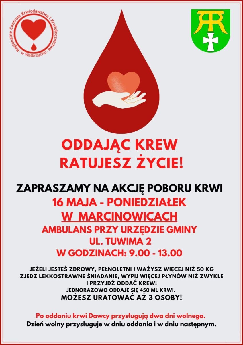 Marcinowice: Krwiobus w Marcinowicach