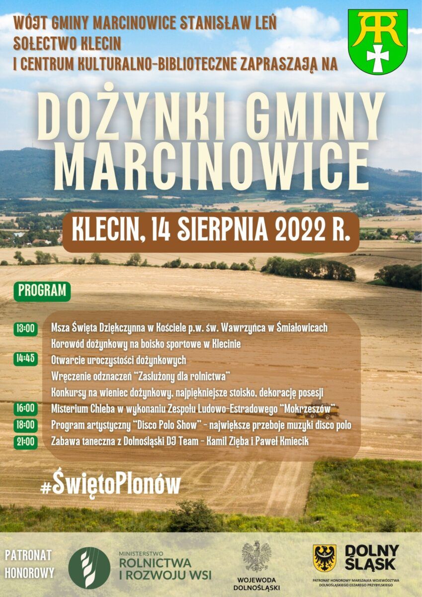 Gmina Marcinowice: Dożynki w Klecinie