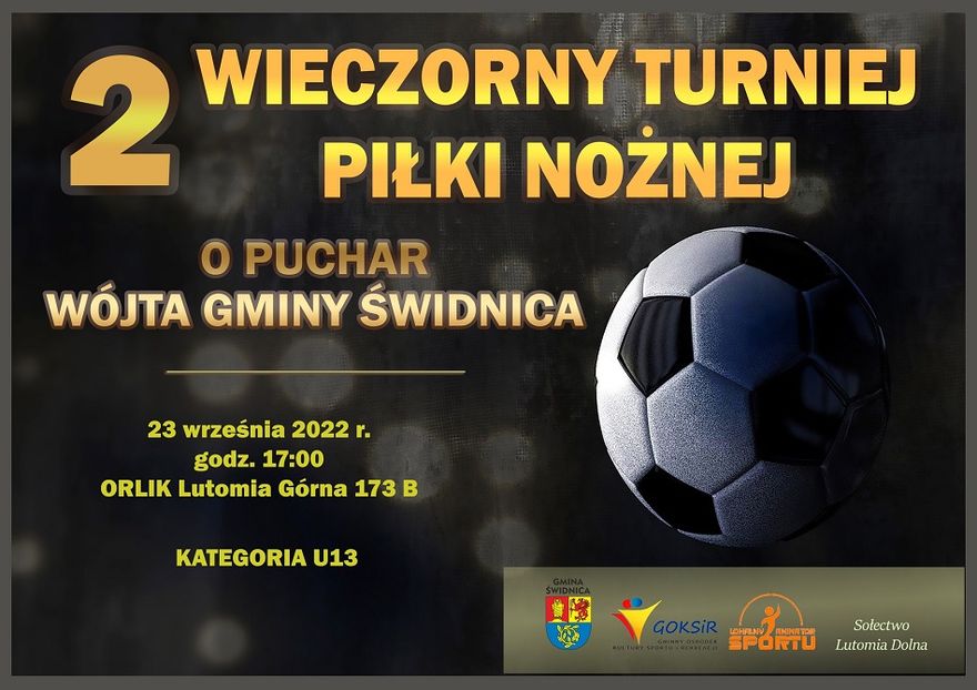 Gmina Świdnica: Zagrają o Puchar Wójta