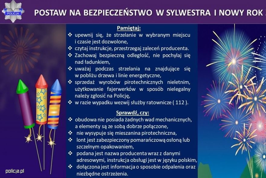 Świdnica/powiat świdnicki: Jak używać fajerwerków