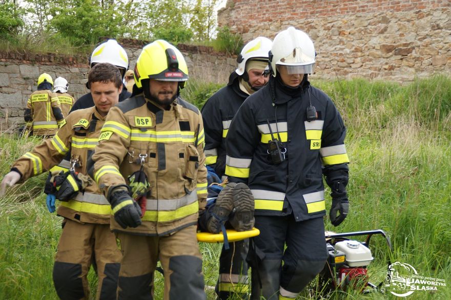 Piotrowice Świdnickie: Ćwiczenia strażaków