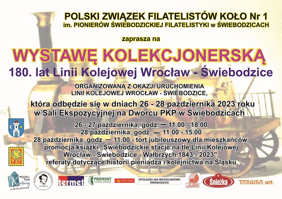 Świebodzice: 180 lat Linii Kolejowej Wrocław–Świebodzice
