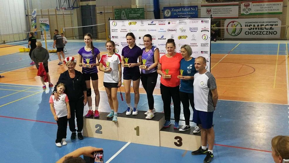 Boleścin: Na podium w badmintonie