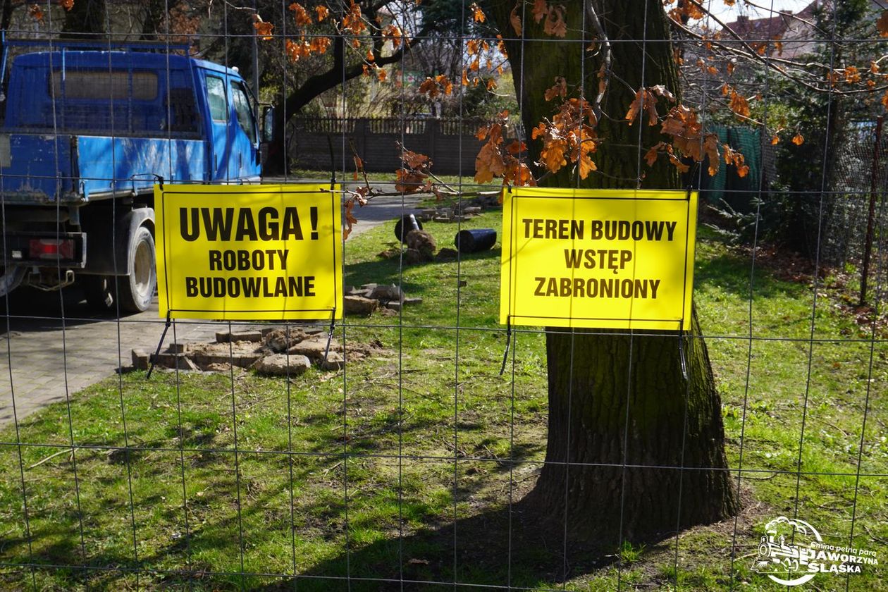 Jaworzyna Śląska: Park w przebudowie
