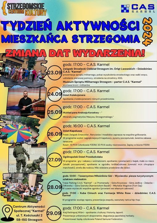 Strzegom: Tydzień aktywności