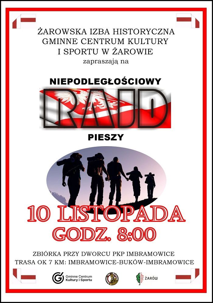 Żarów: Pieszy rajd