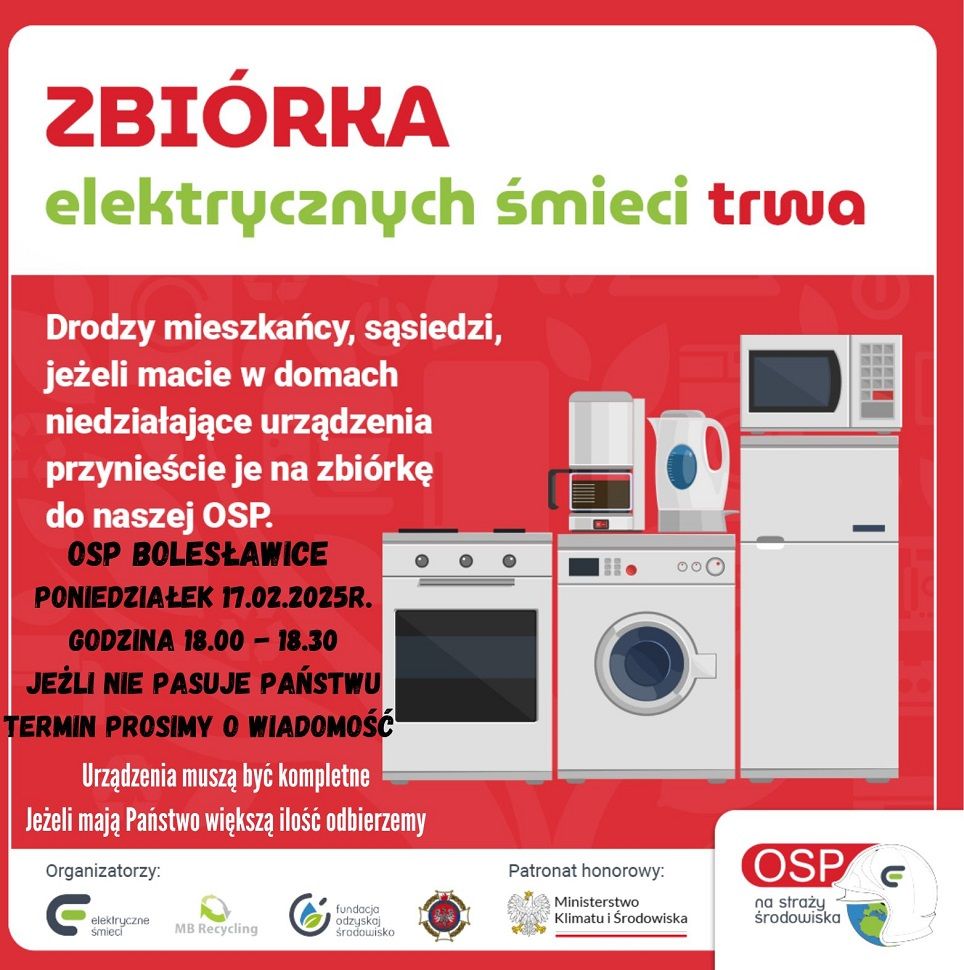 Bolesławice: Pozbierają elektrośmieci