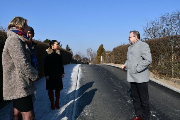 Świebodzice: Odbiór prac na ul. Polnej